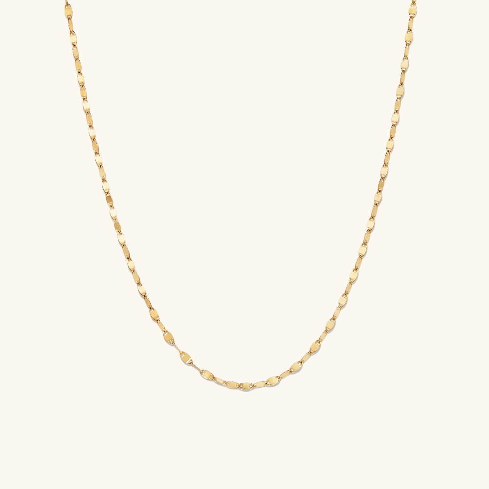 Mejuri Anchor Chain Necklace - 14k Yellow Gold Canada Store