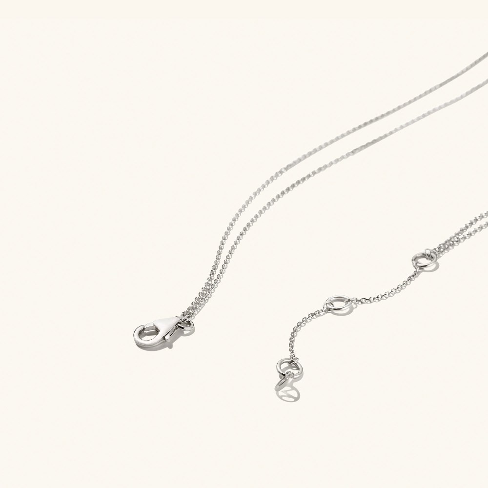 Mejuri Layered Opal Necklace - Sterling Silver Canada Store