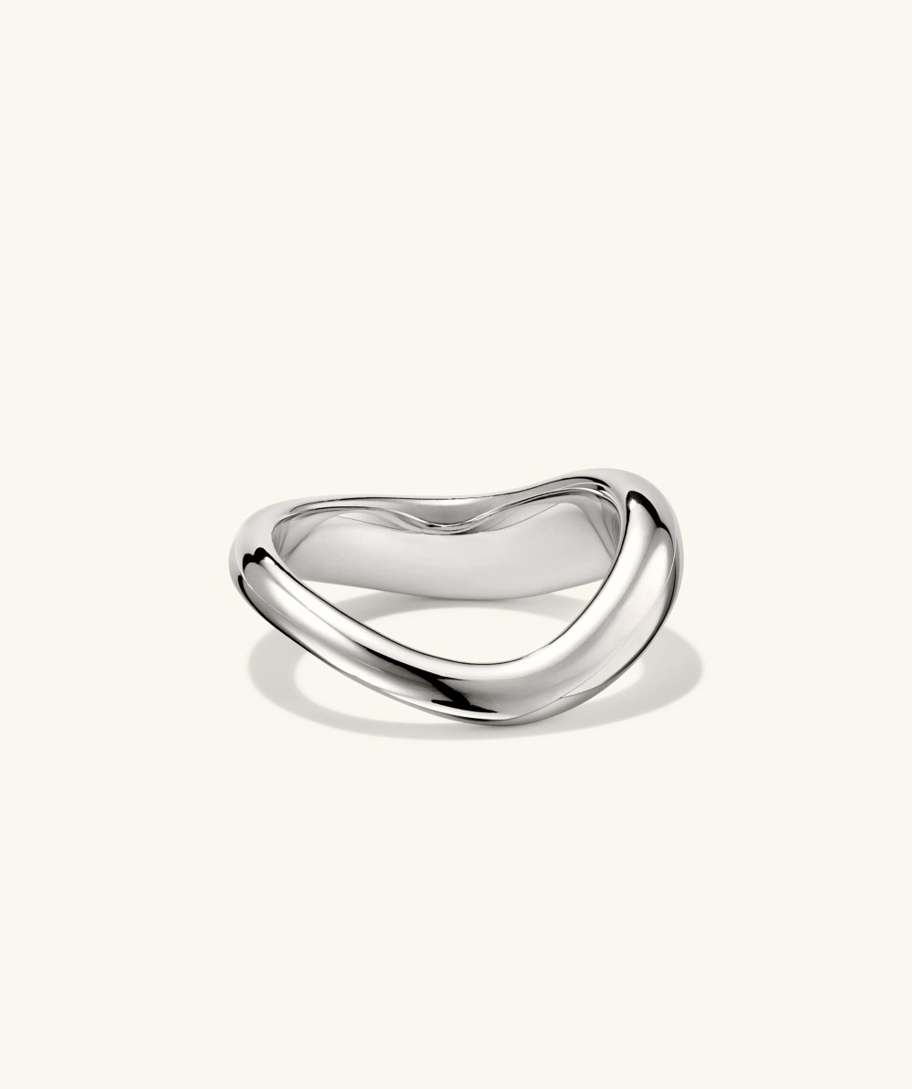 Mejuri D?me Figure Ring - Sterling Silver Canada Store
