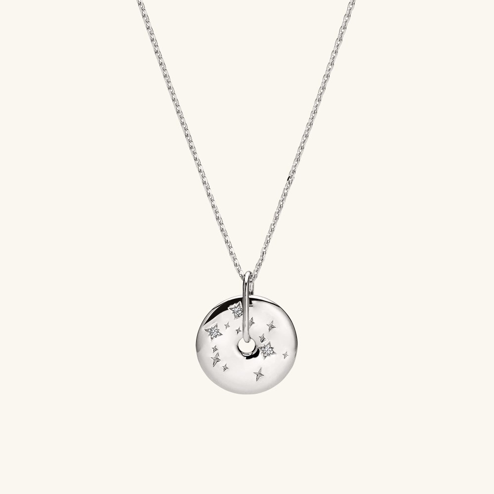 Mejuri Zodiac Pendant Necklace - Sterling Silver Canada Store