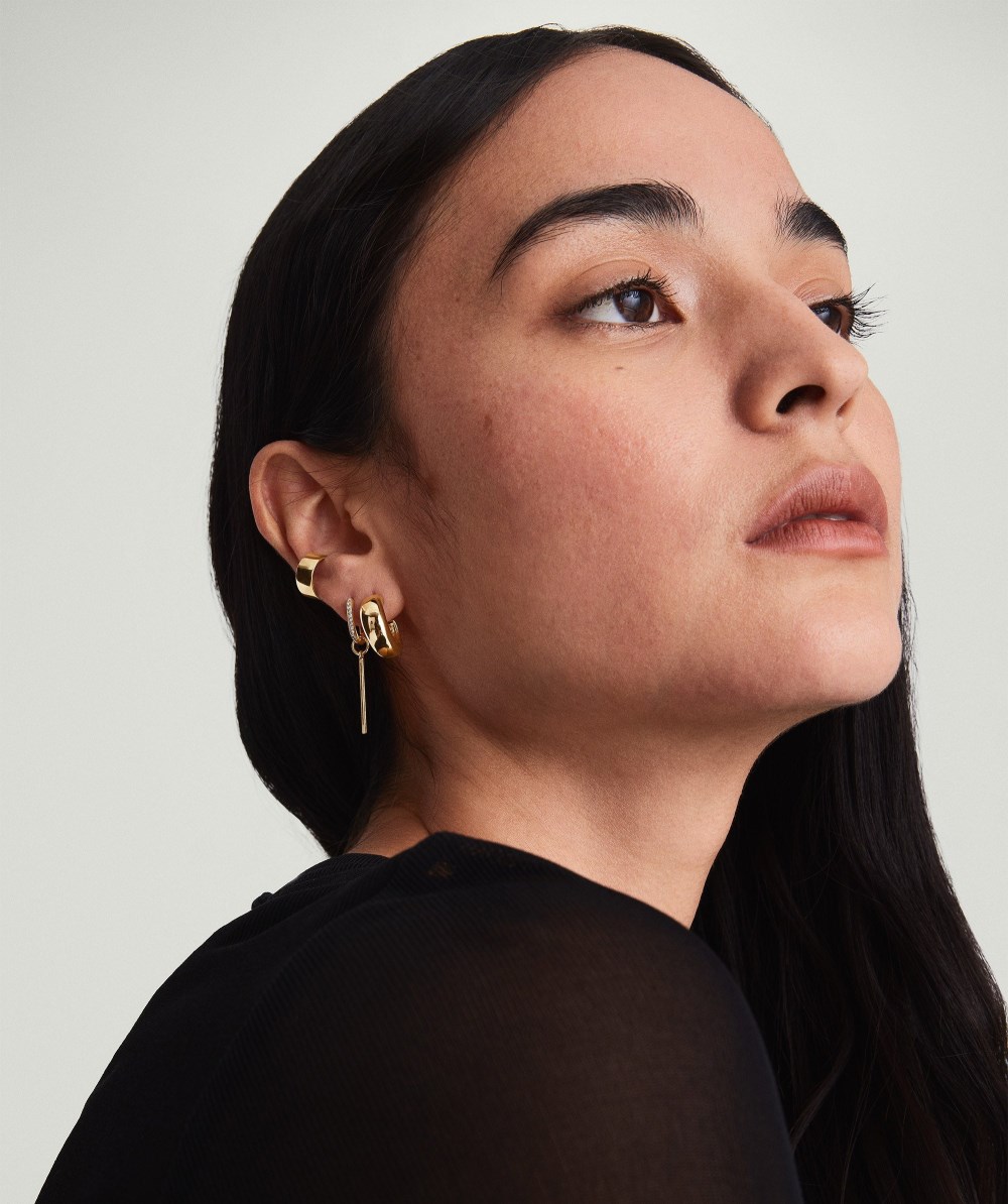 Mejuri D?me Hoops - Gold Vermeil Canada Store