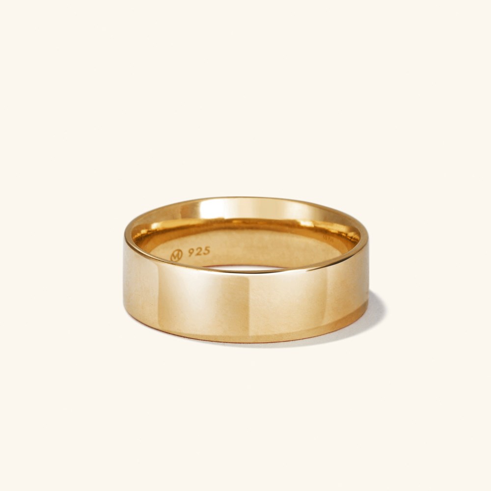 Mejuri Daily Stacker Ring - Gold Vermeil Canada Store