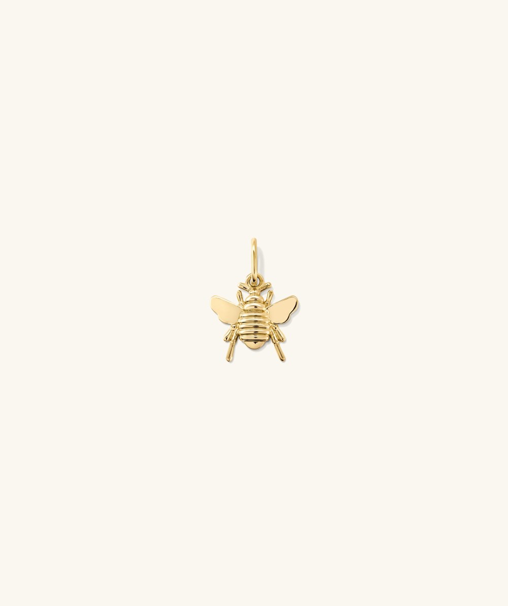 Mejuri Bee Charm - 14k Yellow Gold Canada Store