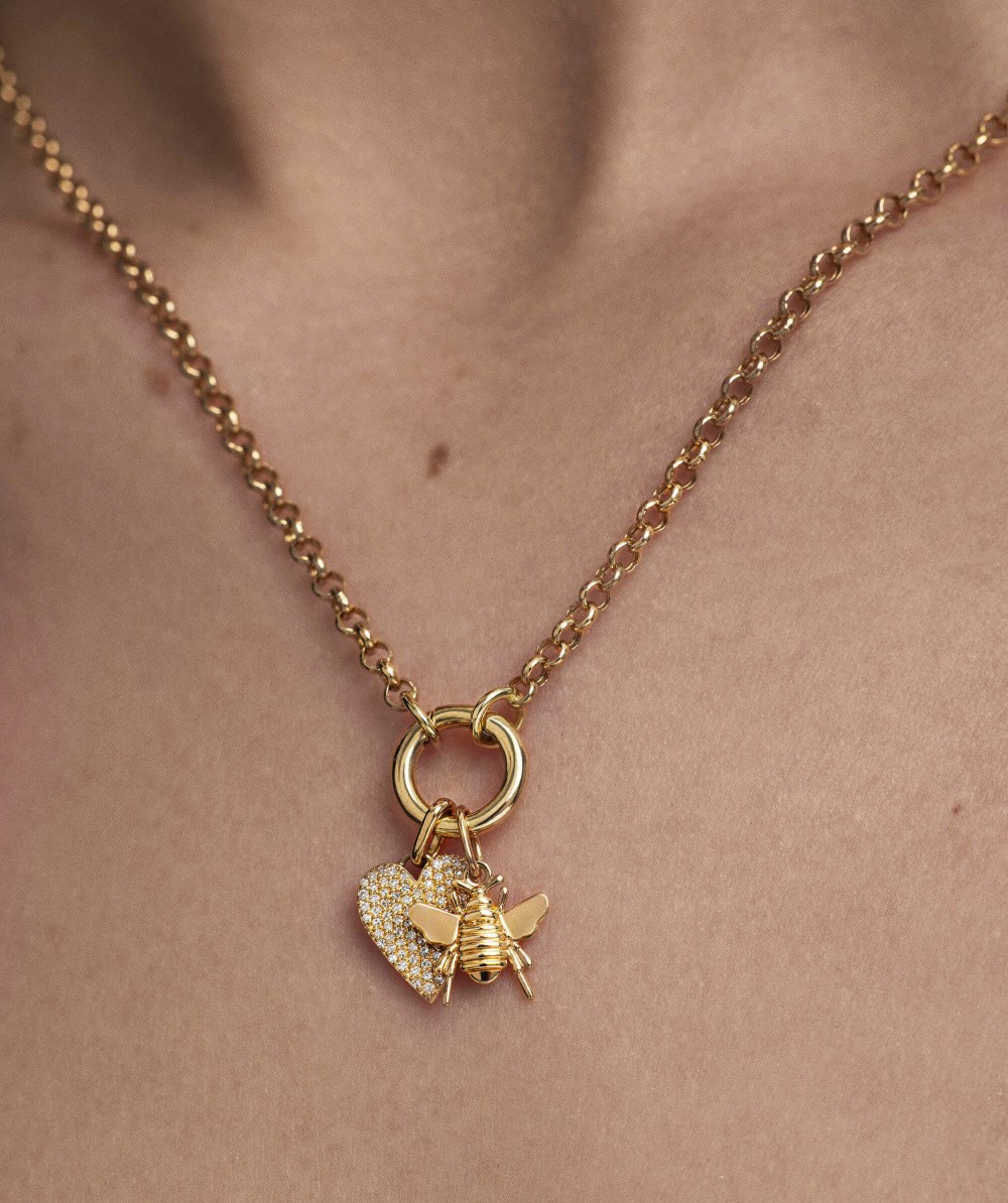 Mejuri Bee Charm - 14k Yellow Gold Canada Store
