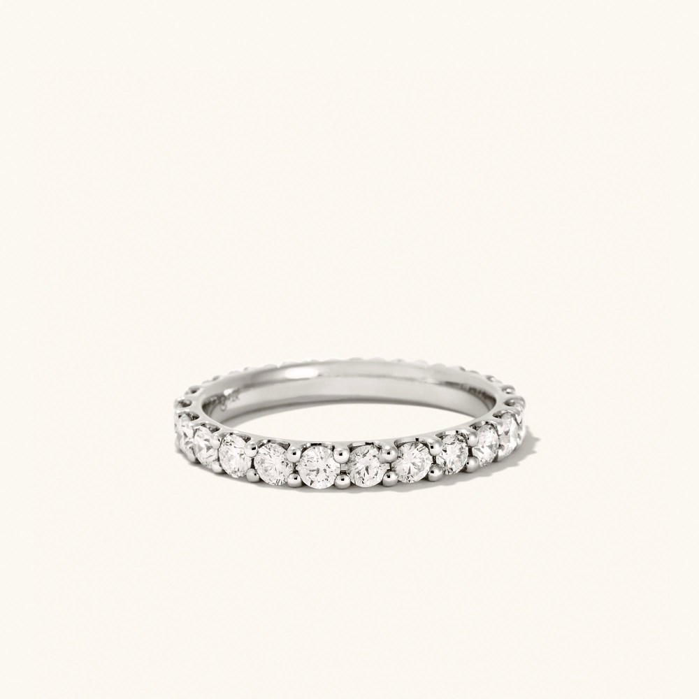 Mejuri Bold Diamond Eternity Ring - 14k White Gold Canada Store