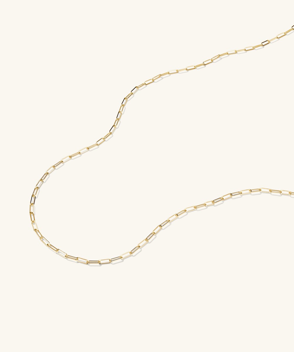 Mejuri Boyfriend Bold Chain Necklace - 14k Yellow Gold Canada Store