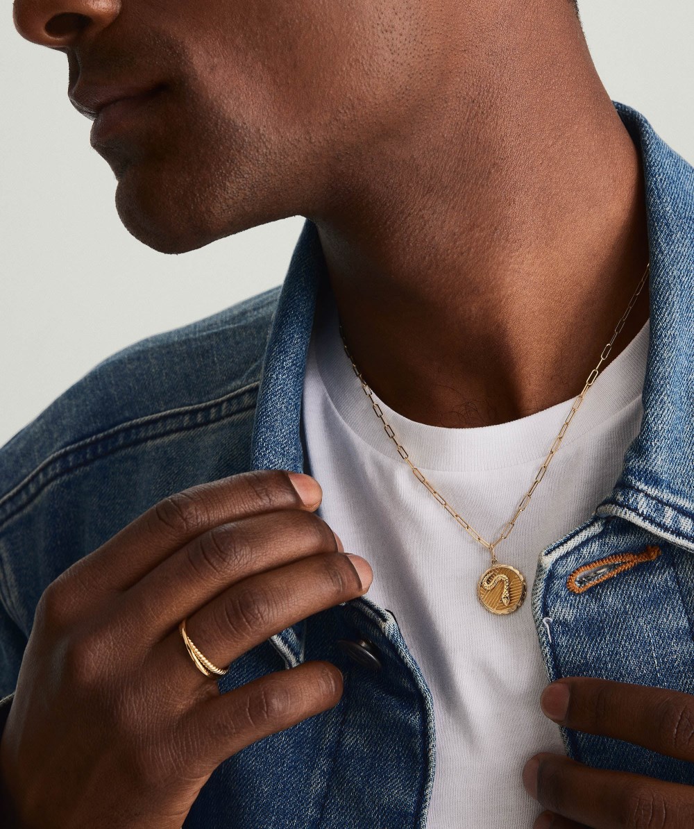 Mejuri Boyfriend Bold Chain Necklace - 14k Yellow Gold Canada Store
