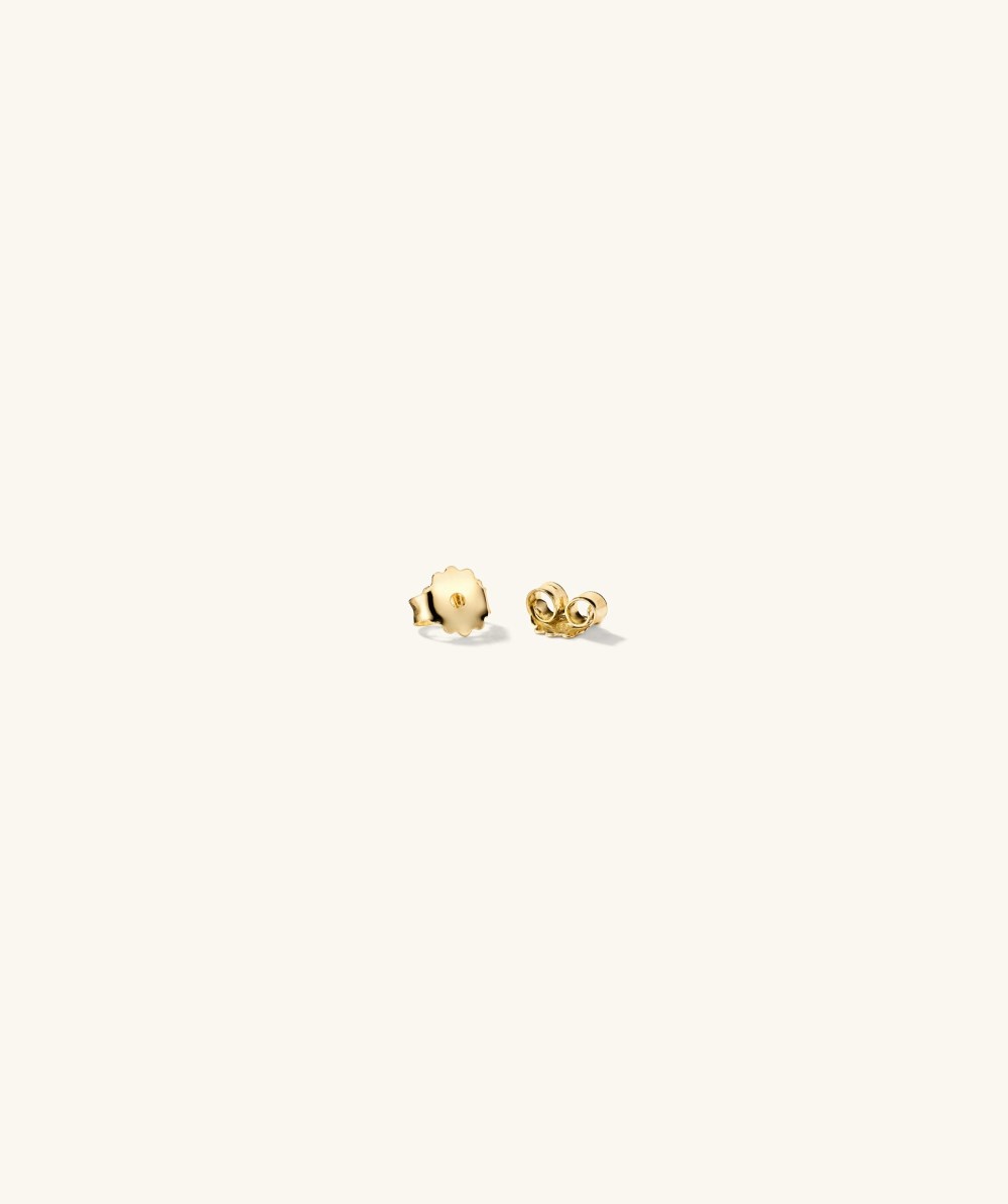 Mejuri Gemstone Mini Studs - 14k Yellow Gold Canada Store
