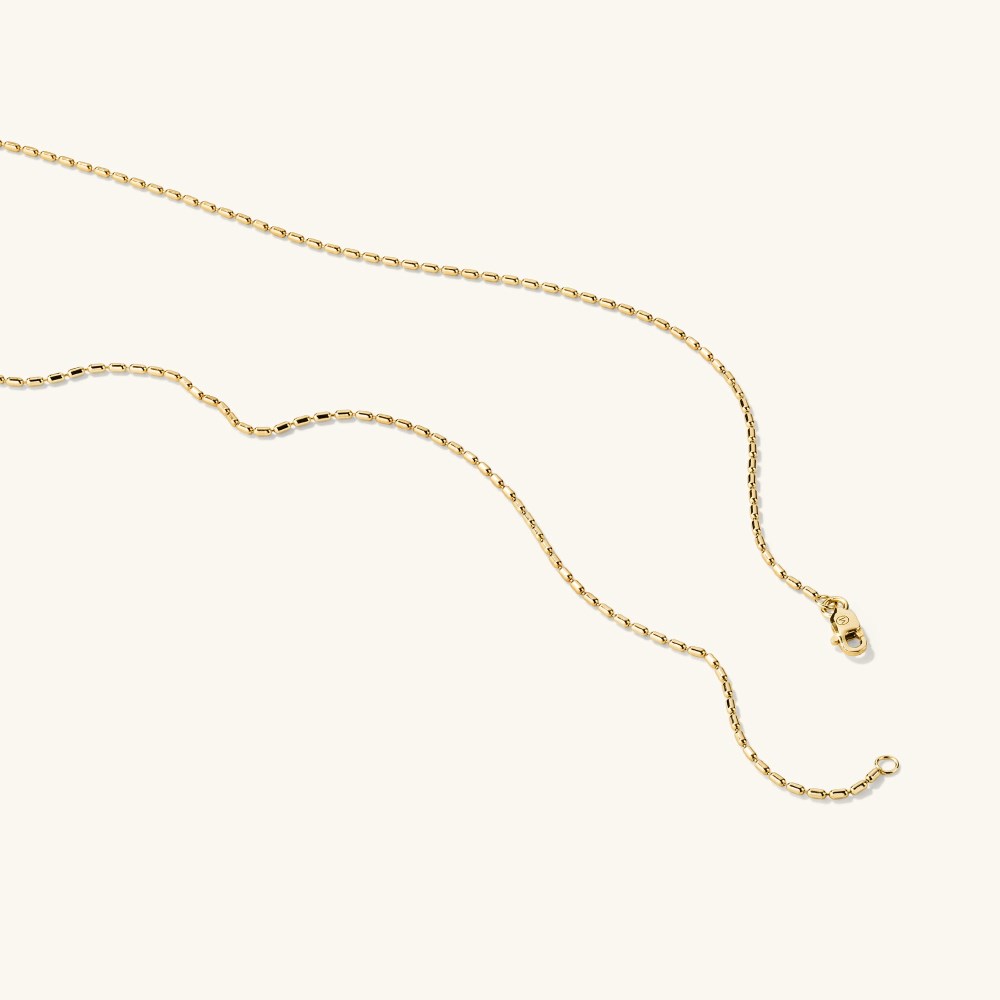 Mejuri Barrel Link Chain Necklace - 14k Yellow Gold Canada Store