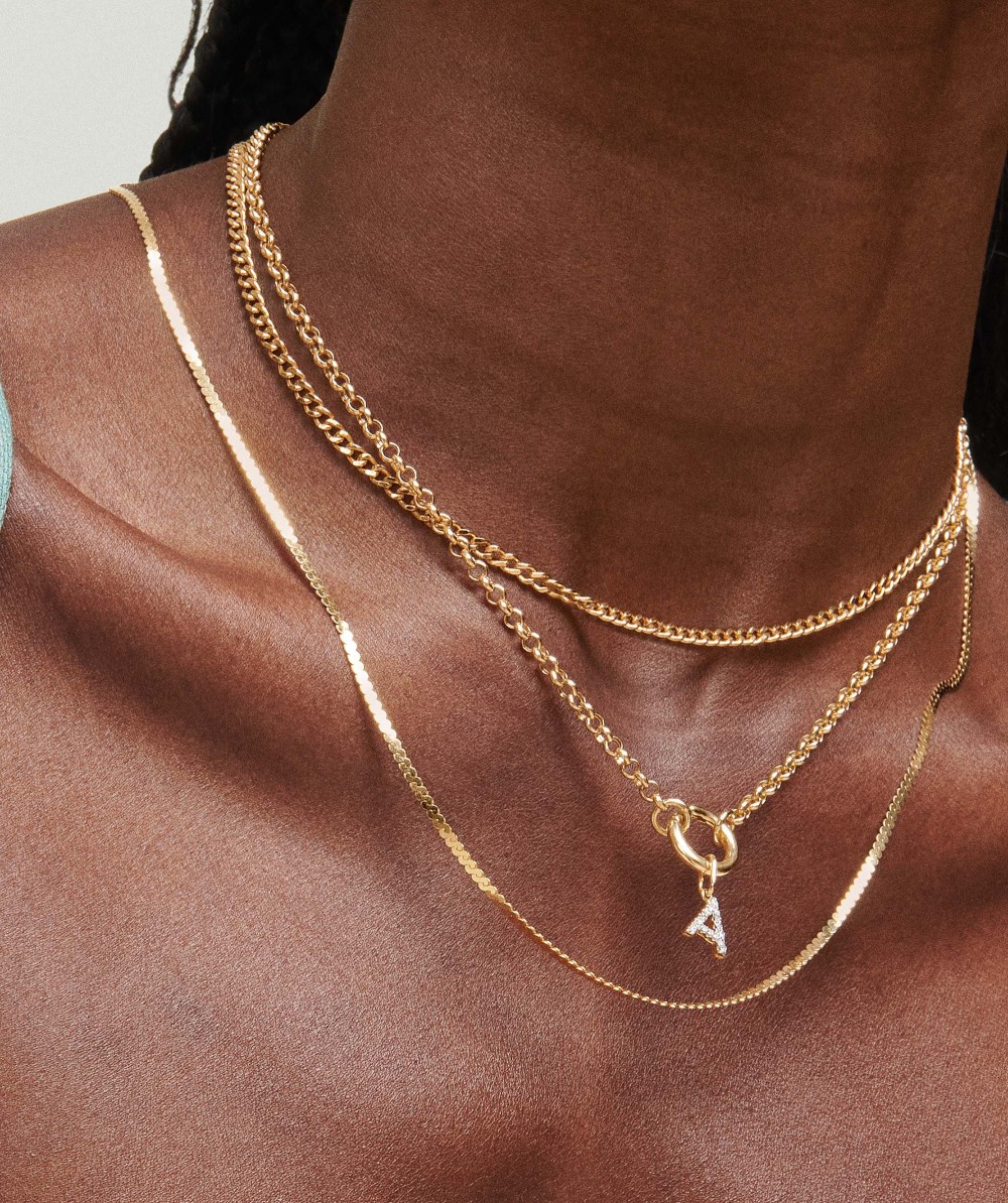 Mejuri Curb Chain Necklace - 14k Yellow Gold Canada Store