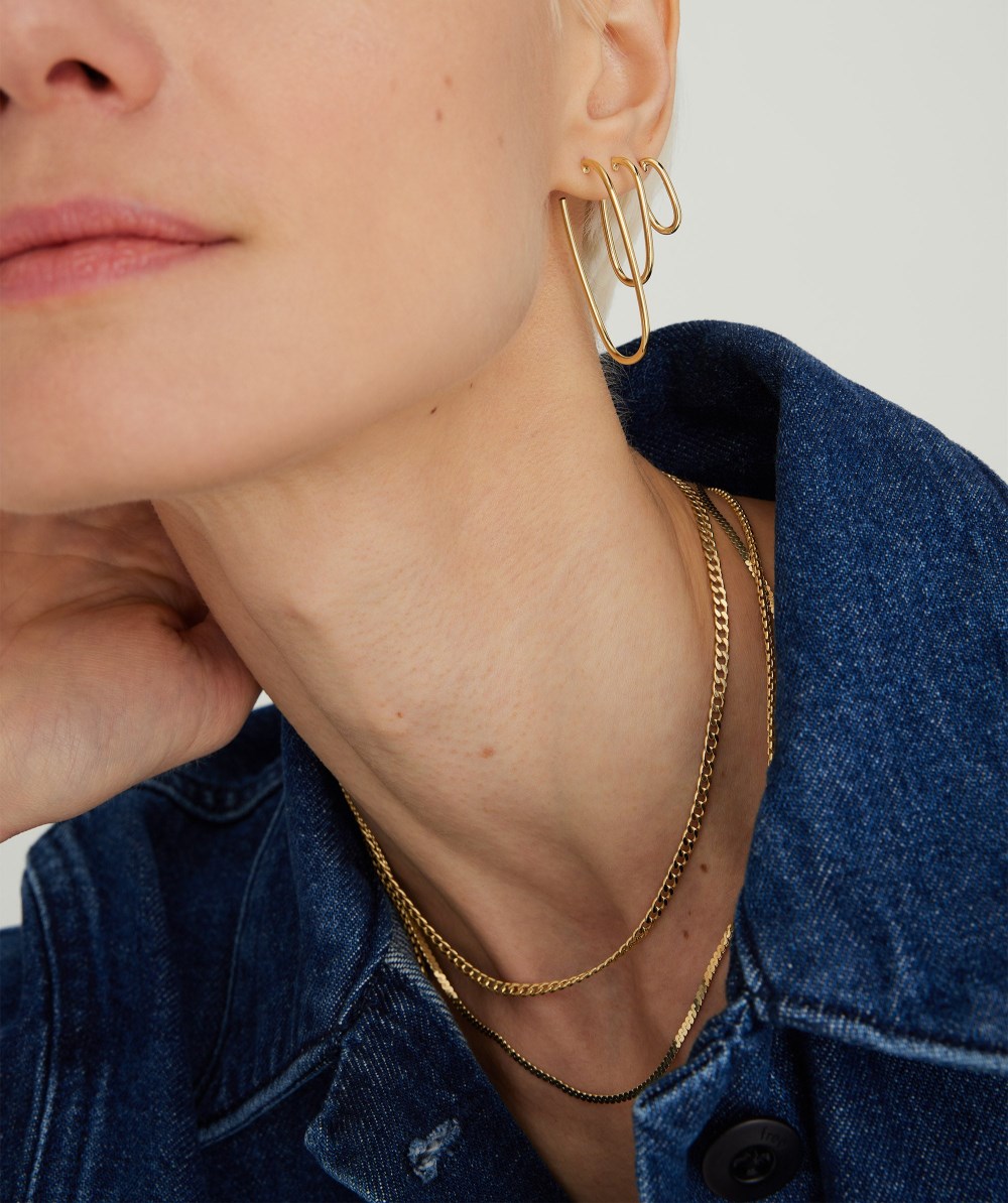 Mejuri Curb Chain Necklace - 14k Yellow Gold Canada Store