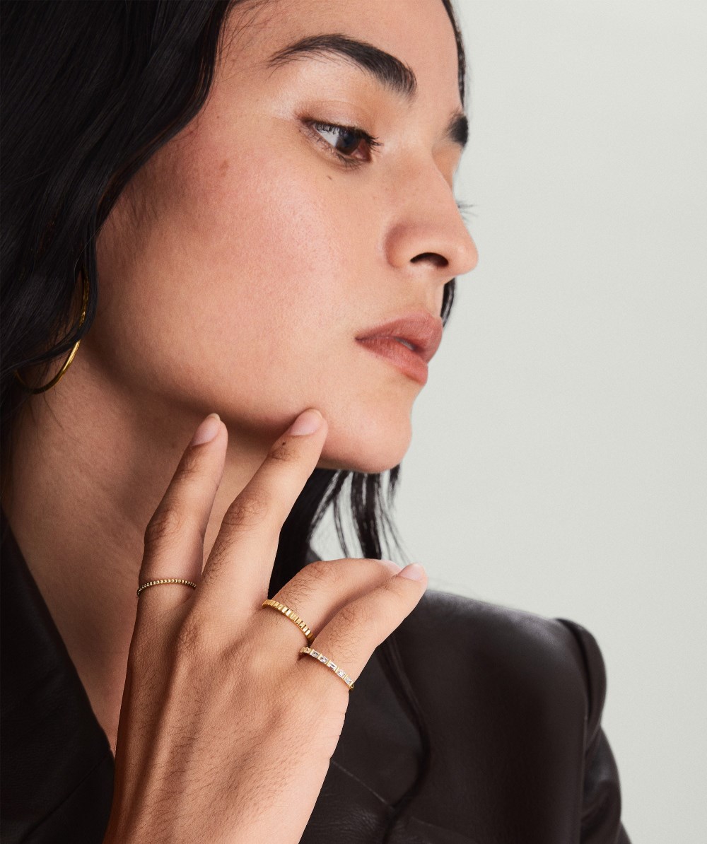 Mejuri Eternity Line Band - 14k Yellow Gold Canada Store