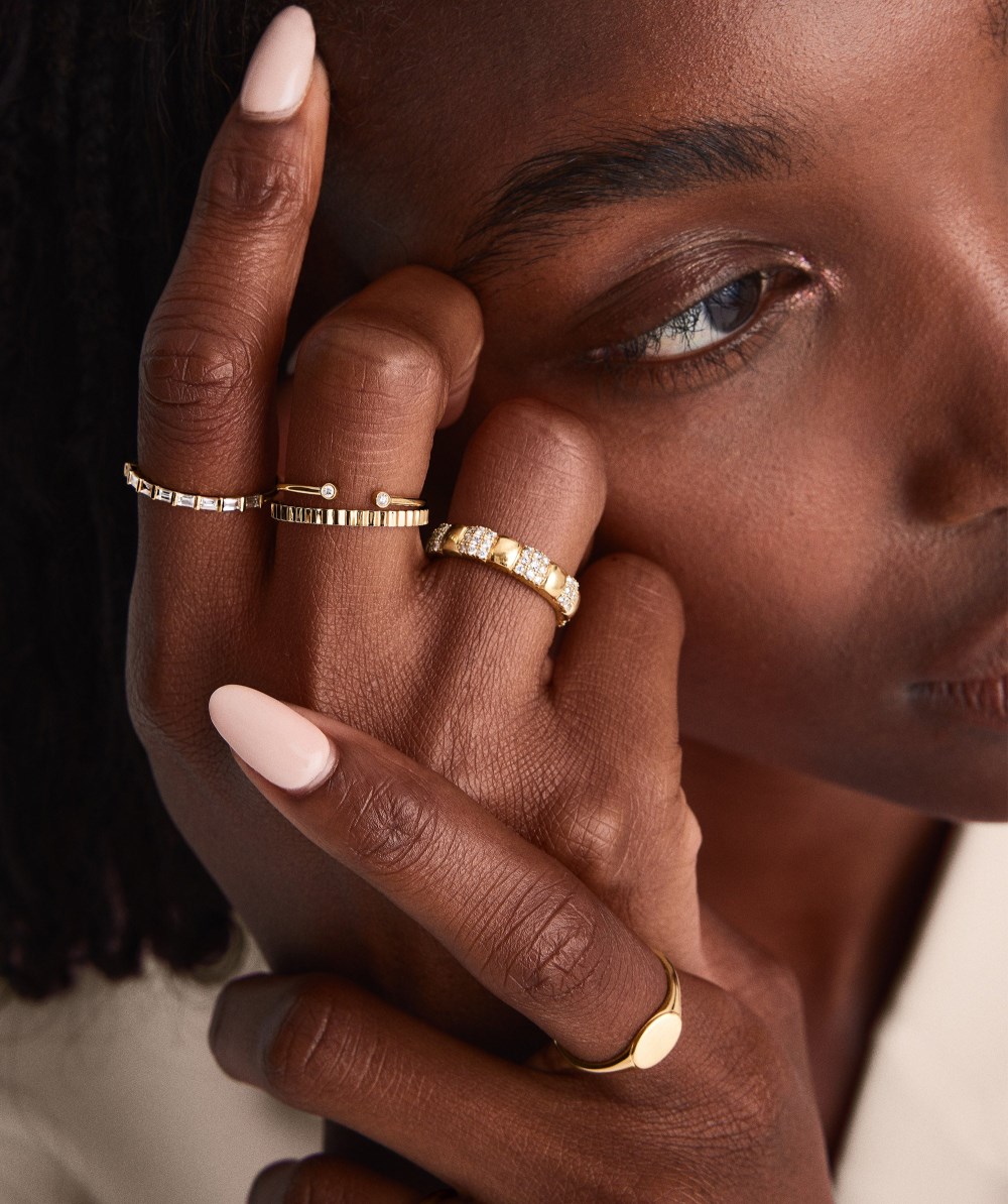 Mejuri Eternity Line Band - 14k Yellow Gold Canada Store