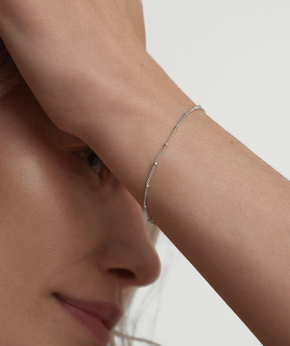 Mejuri Spheres Chain Bracelet - Sterling Silver Canada Store