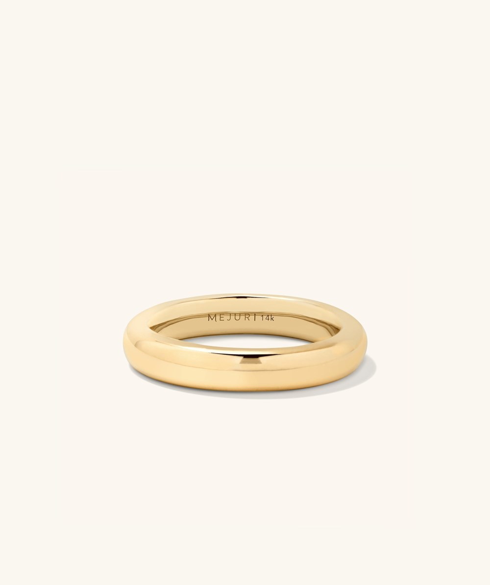 Mejuri Rise Band - 14k Yellow Gold Canada Store