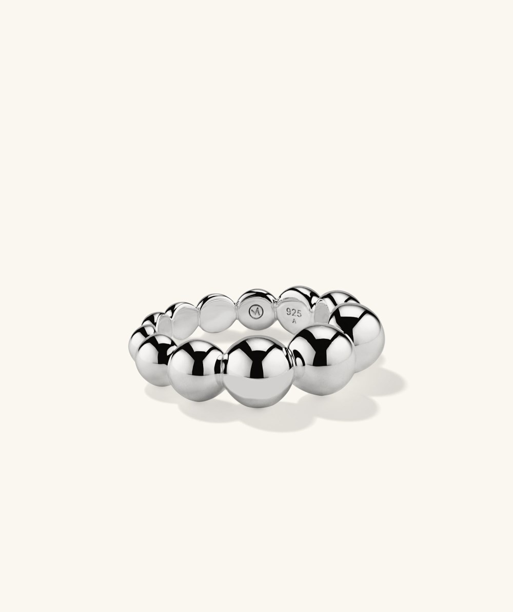 Mejuri Bubble Sphere Ring - Sterling Silver Canada Store