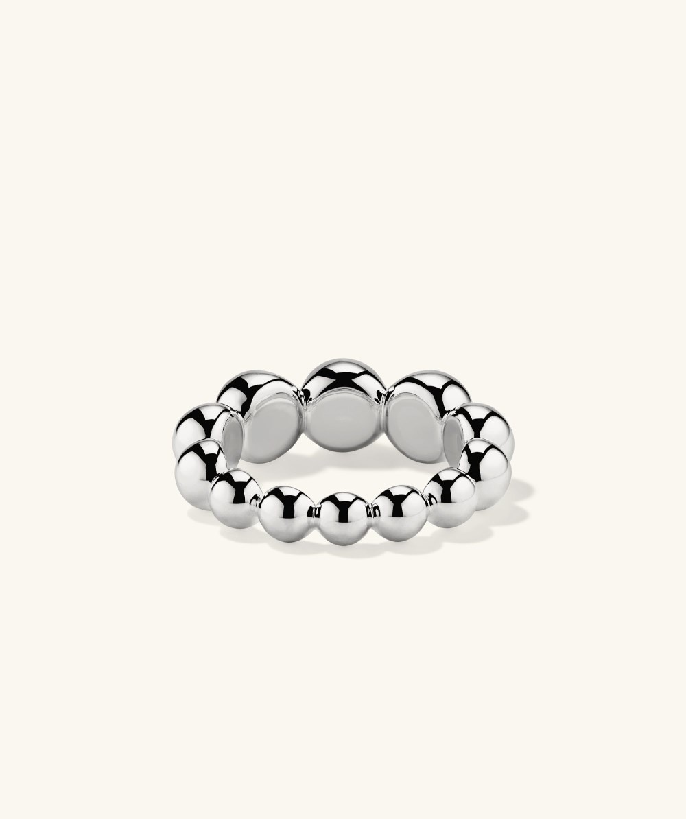 Mejuri Bubble Sphere Ring - Sterling Silver Canada Store