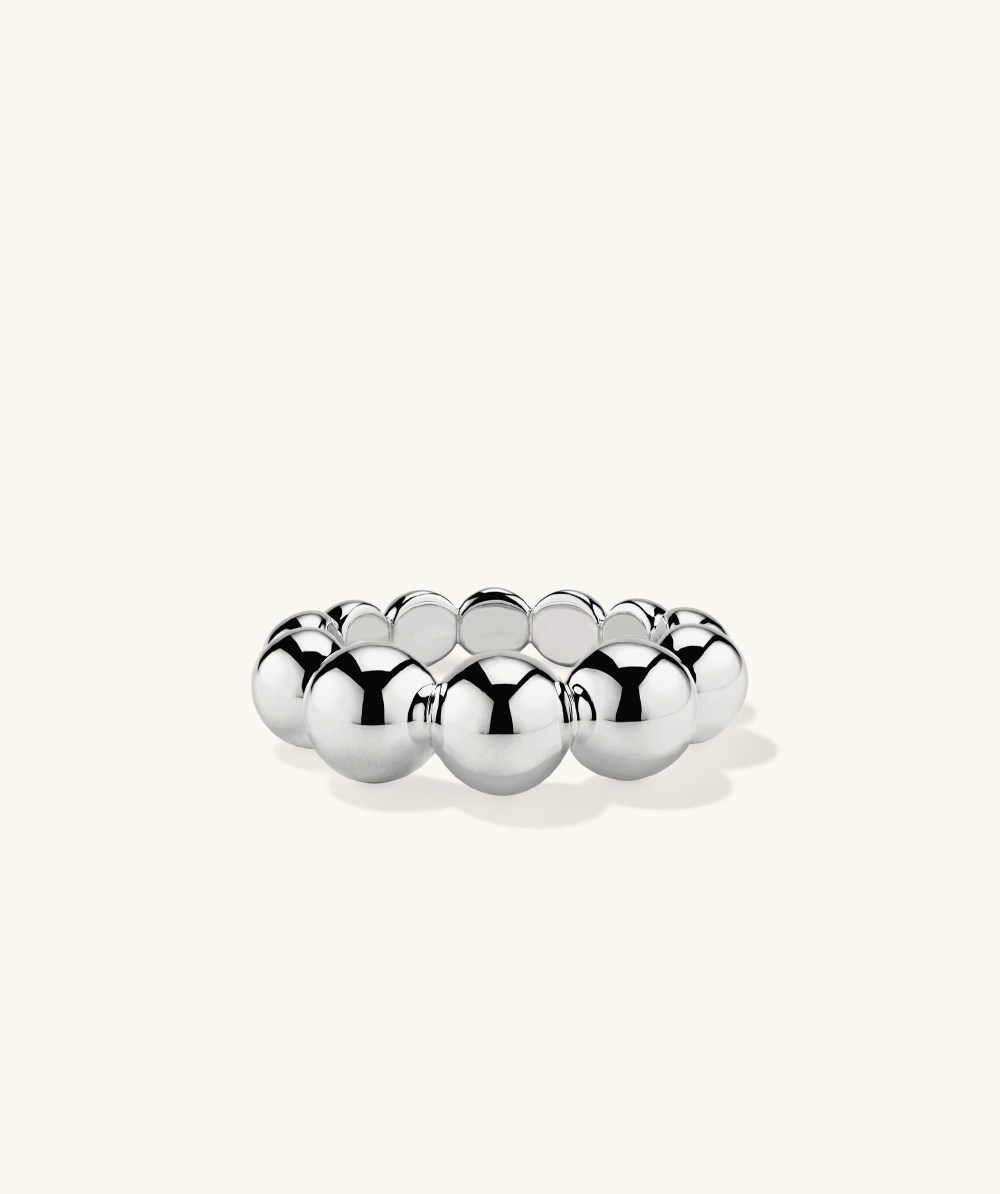 Mejuri Bubble Sphere Ring - Sterling Silver Canada Store