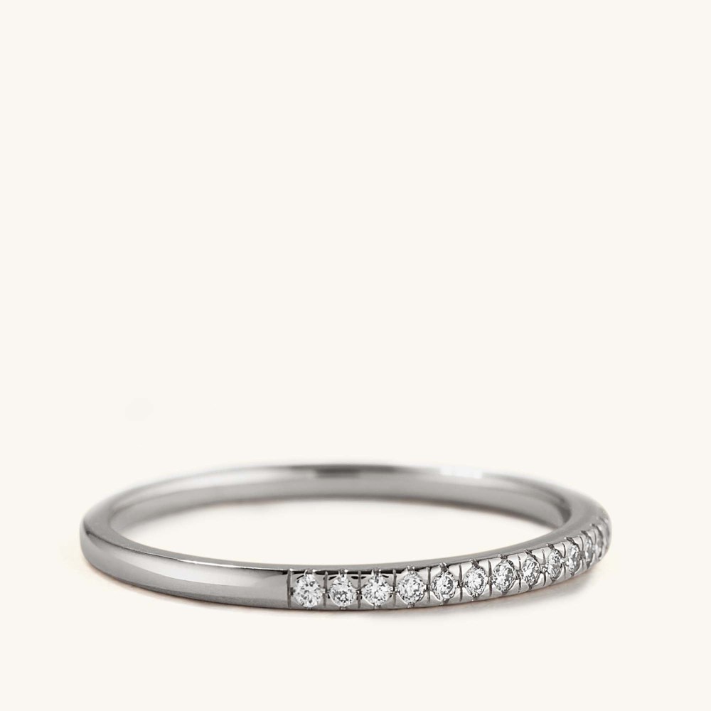 Mejuri Diamonds Team Ring - 14k White Gold Canada Store