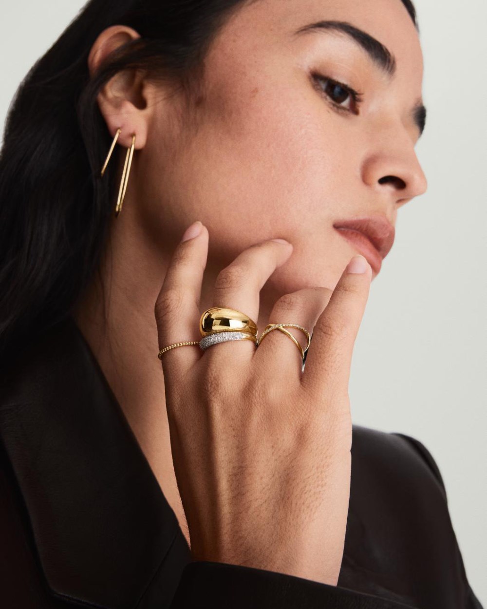 Mejuri D?me Ring - Gold Vermeil Canada Store