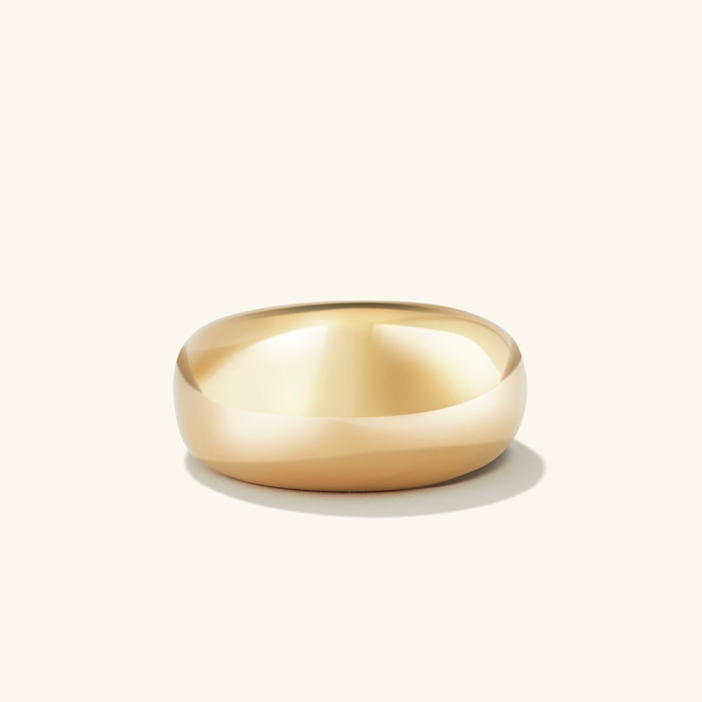 Mejuri D?me Ring - Gold Vermeil Canada Store