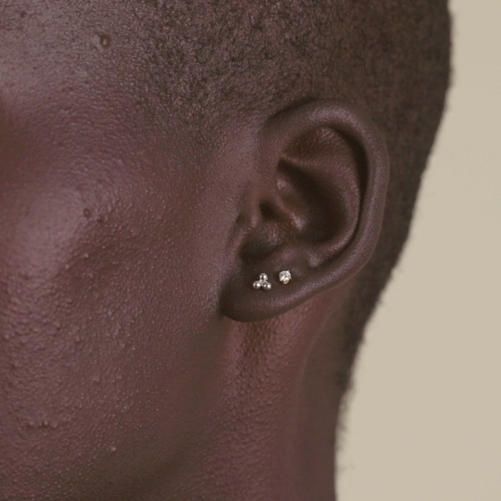 Mejuri Spheres Cluster Studs - 14k Yellow Gold Canada Store