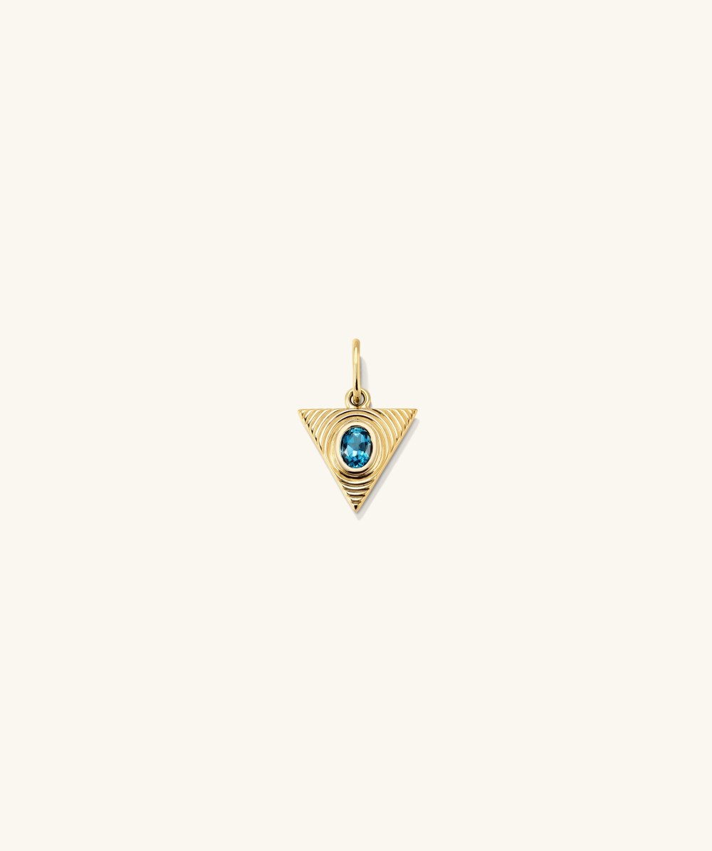 Mejuri Triangle Element Charm - 14k Yellow Gold Canada Store
