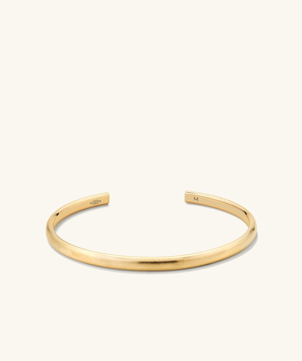 Mejuri Slim Cuff - 14k Yellow Gold Canada Store