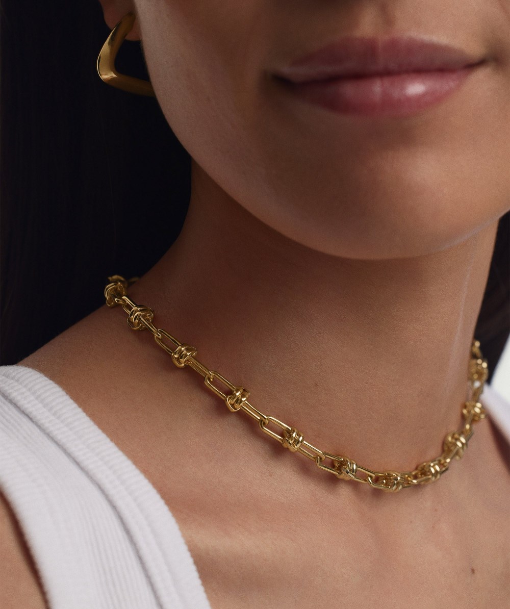 Mejuri Base Chain Convertible Necklace - Gold Vermeil Canada Store