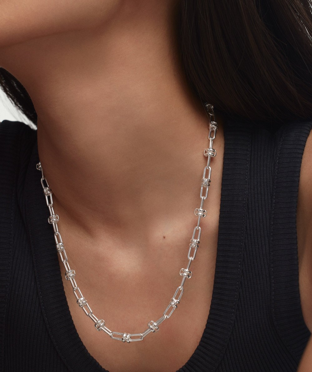 Mejuri Base Chain Convertible Necklace - Sterling Silver Canada Store