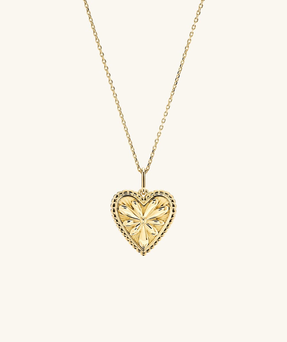 Mejuri Calendula Pendant Necklace - Gold Vermeil Canada Store