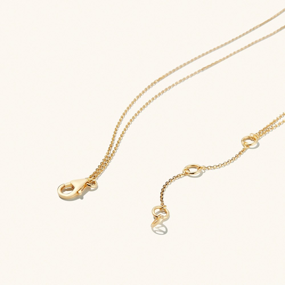 Mejuri Layered Opal Necklace - Gold Vermeil Canada Store