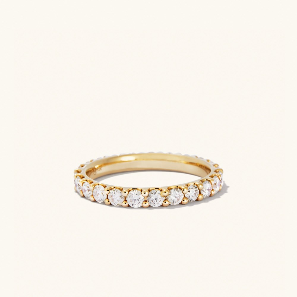 Mejuri Bold Diamond Eternity Ring - 14k Yellow Gold Canada Store