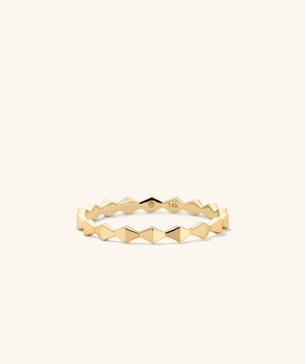 Mejuri Sculpture Ring - 14k Yellow Gold Canada Store