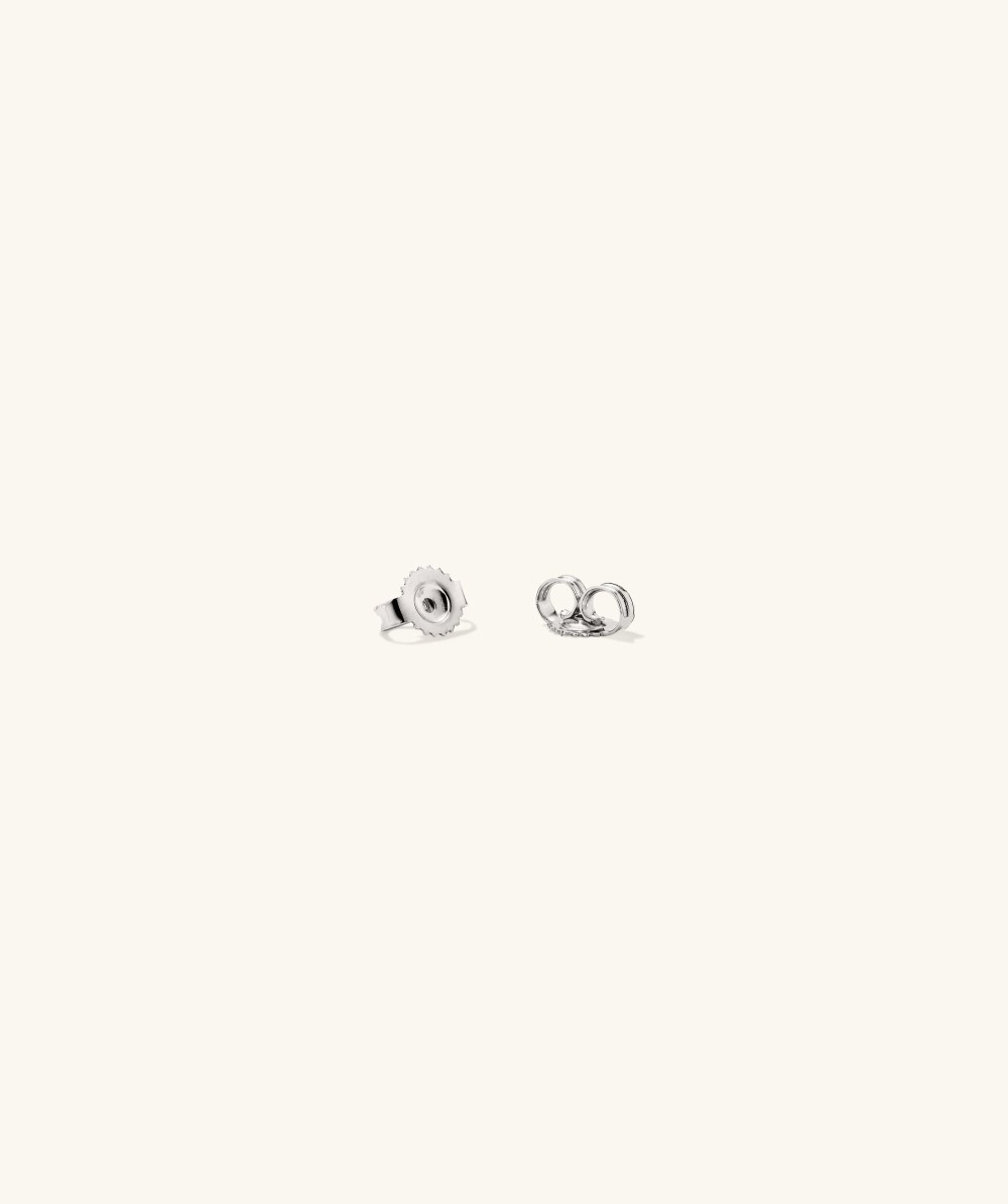 Mejuri Lab Grown Diamond Round Studs 1 TCW - 14k White Gold Canada Store