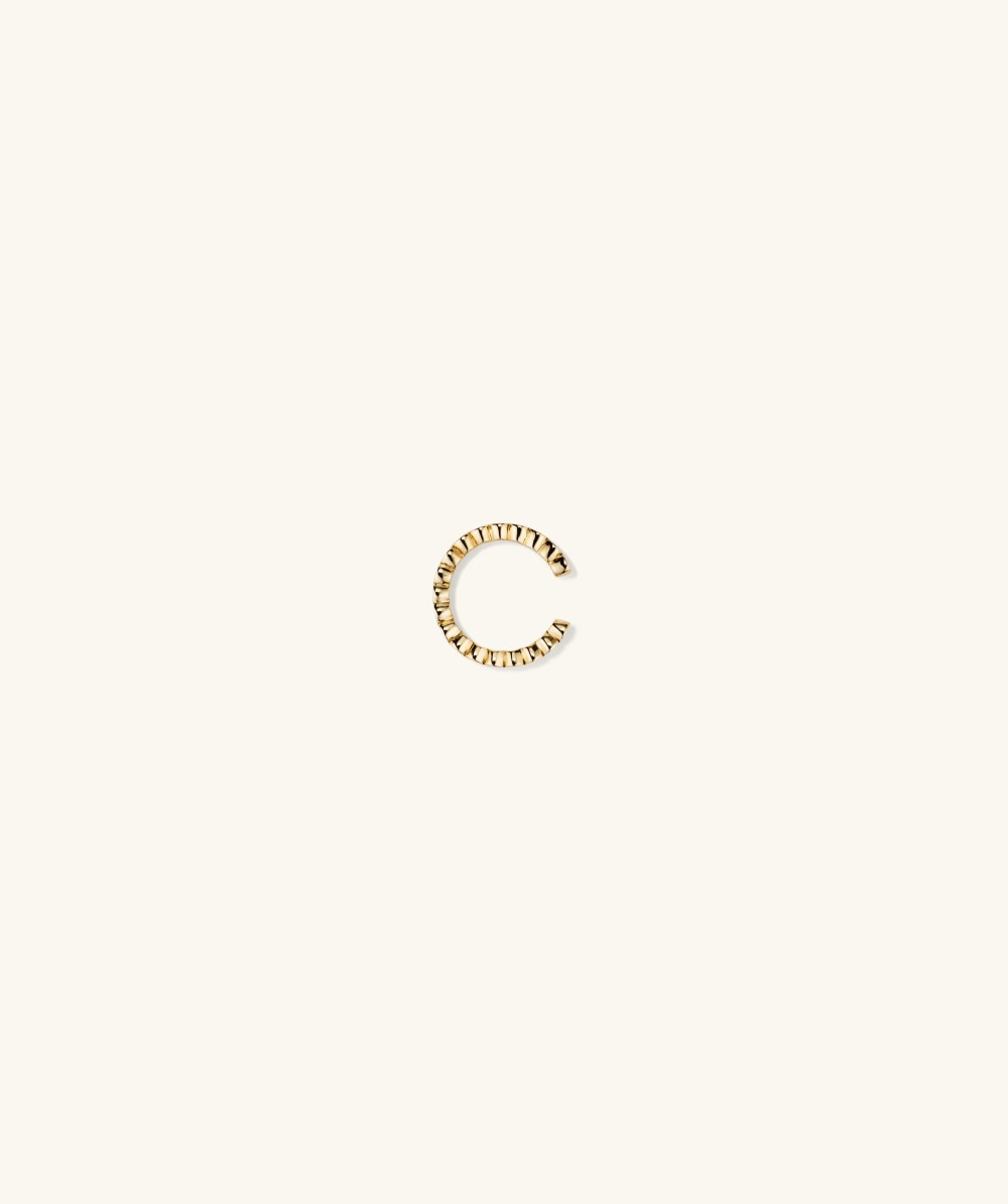 Mejuri Diamond Ear Cuff - 14k Yellow Gold Canada Store