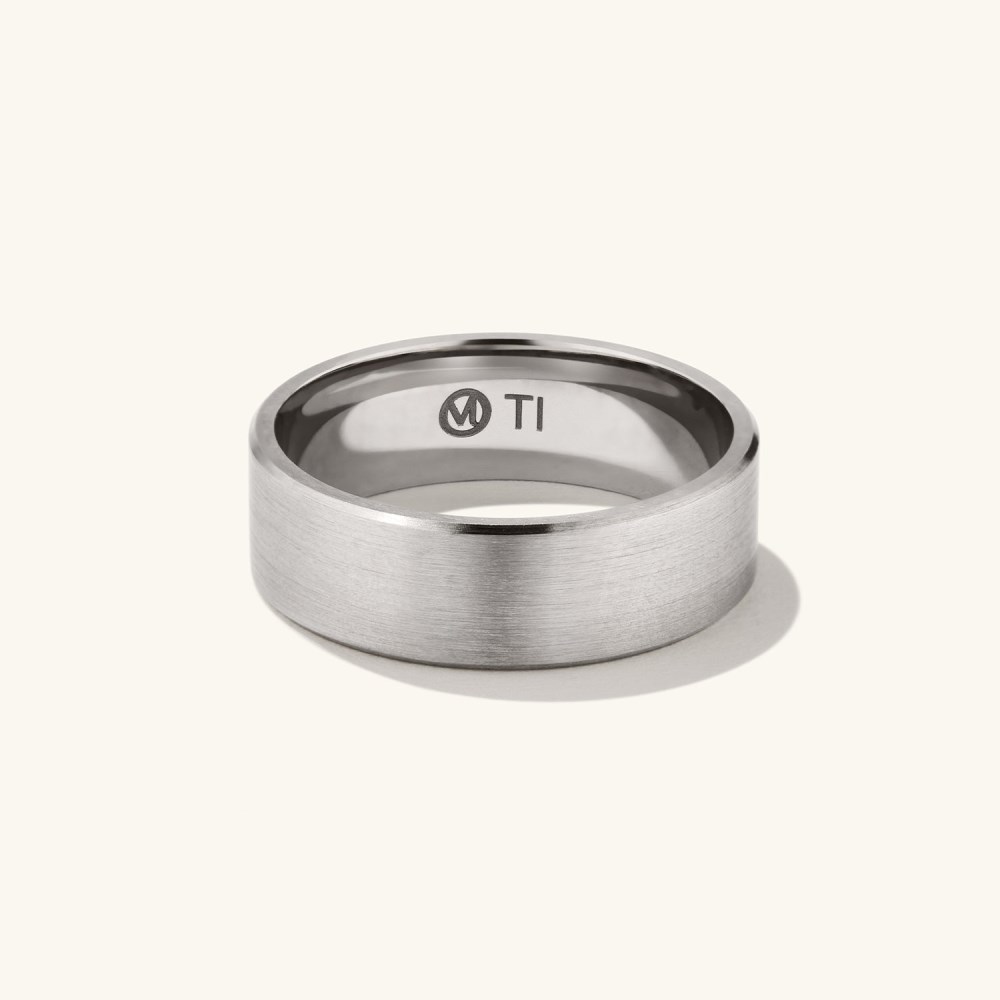 Mejuri 6mm Smooth Band - Titanium Canada Store