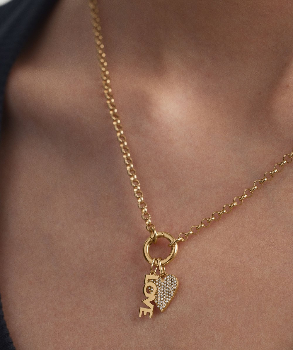 Mejuri Love Charm - 14k Yellow Gold Canada Store