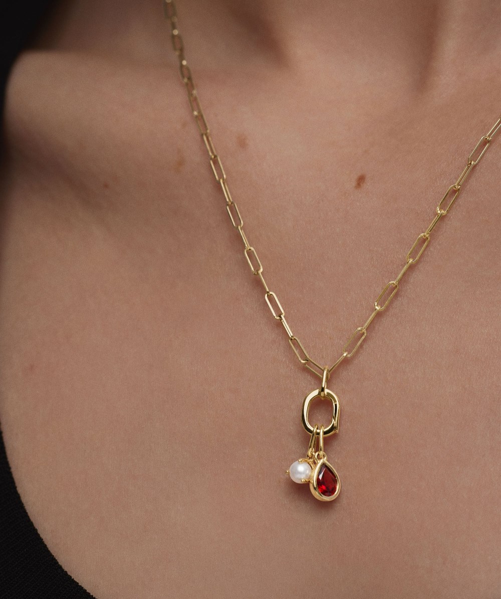 Mejuri Small Pear Pendant - 14k Yellow Gold Canada Store