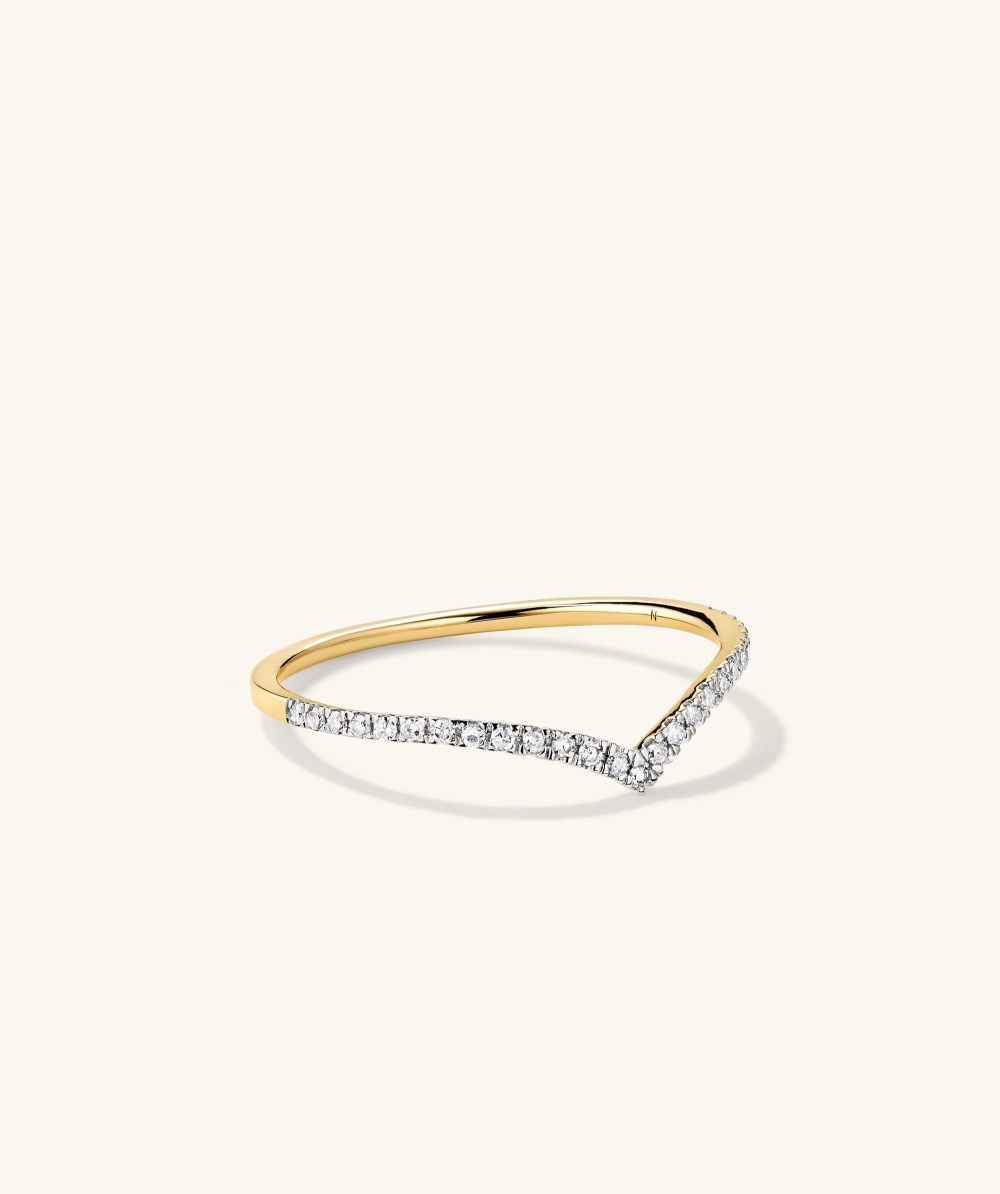 Mejuri Wishbone Stacker Set - 14k Yellow Gold Canada Store