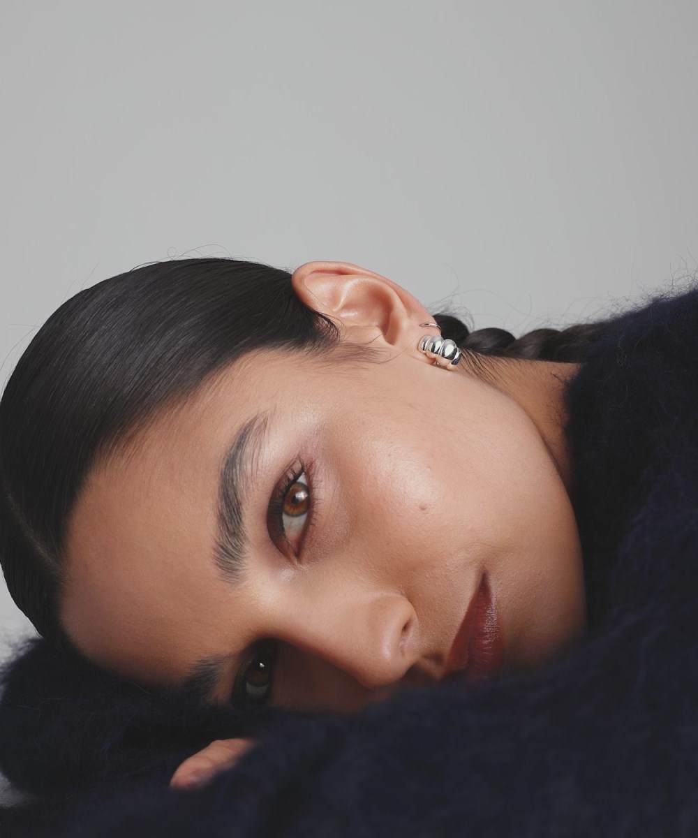 Mejuri Puffy Charlotte Hoops - Sterling Silver Canada Store