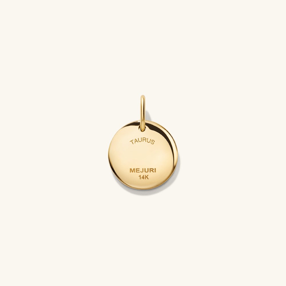 Mejuri Zodiac Charm Pendant - 14k Yellow Gold Canada Store