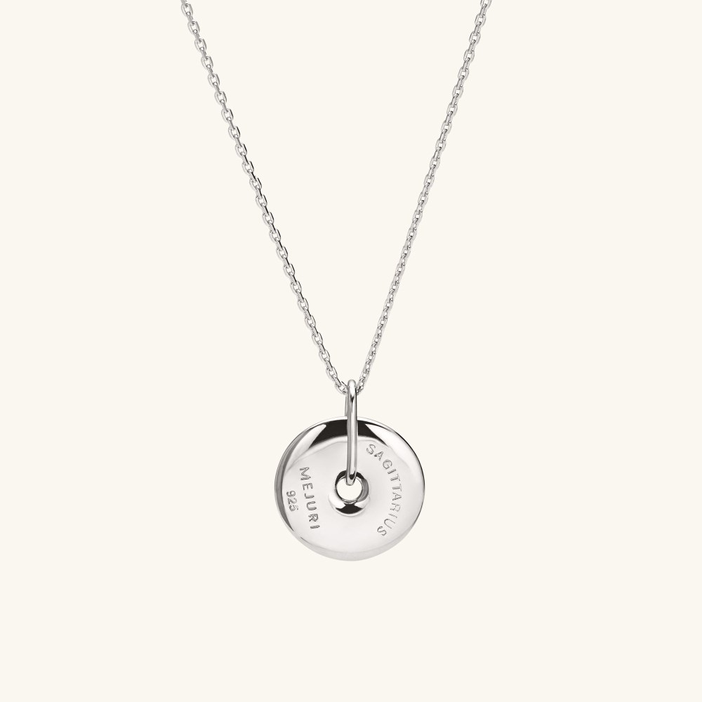 Mejuri Zodiac Pendant Necklace - Sterling Silver Canada Store
