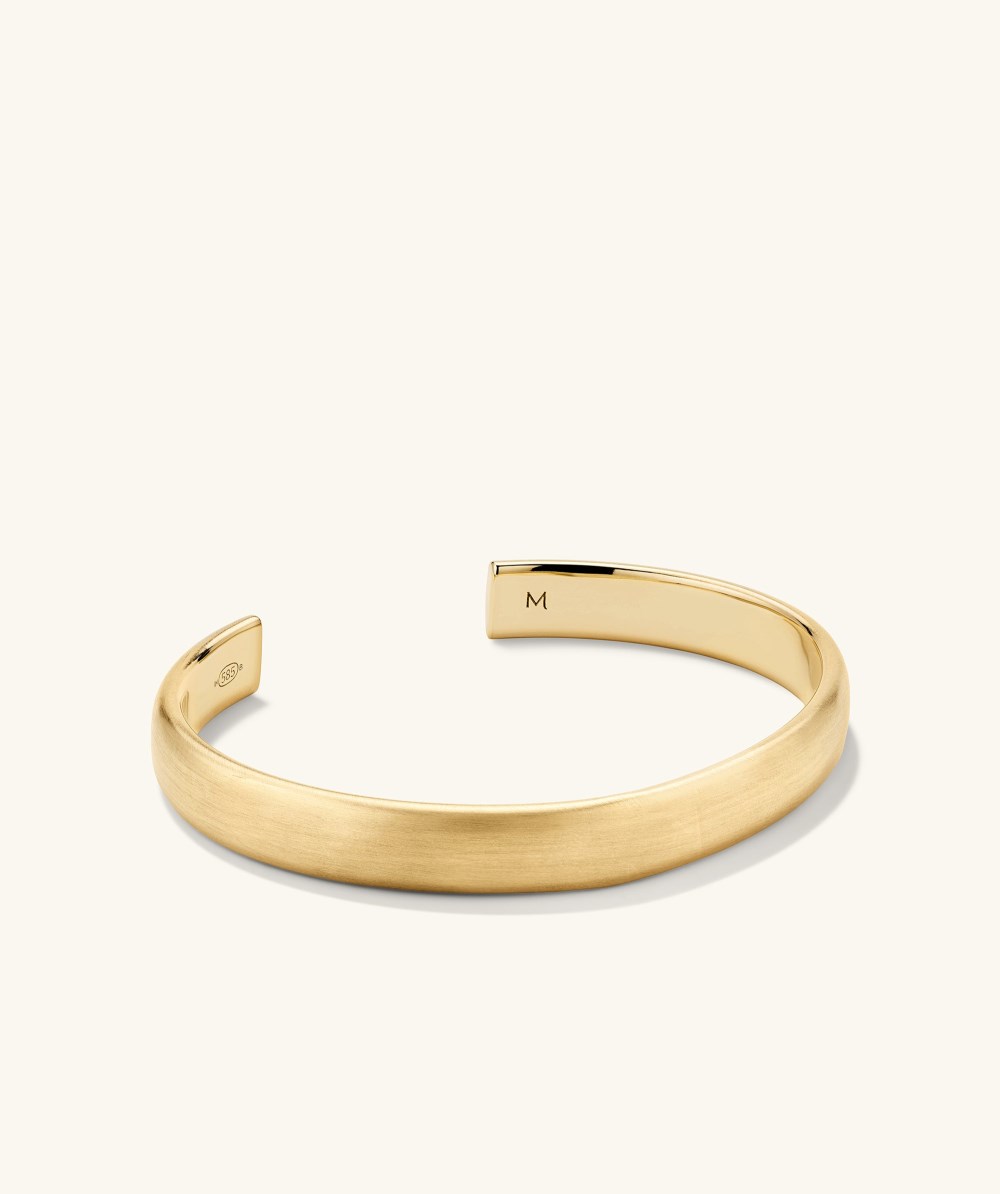 Mejuri Bold Cuff - 14k Yellow Gold Canada Store