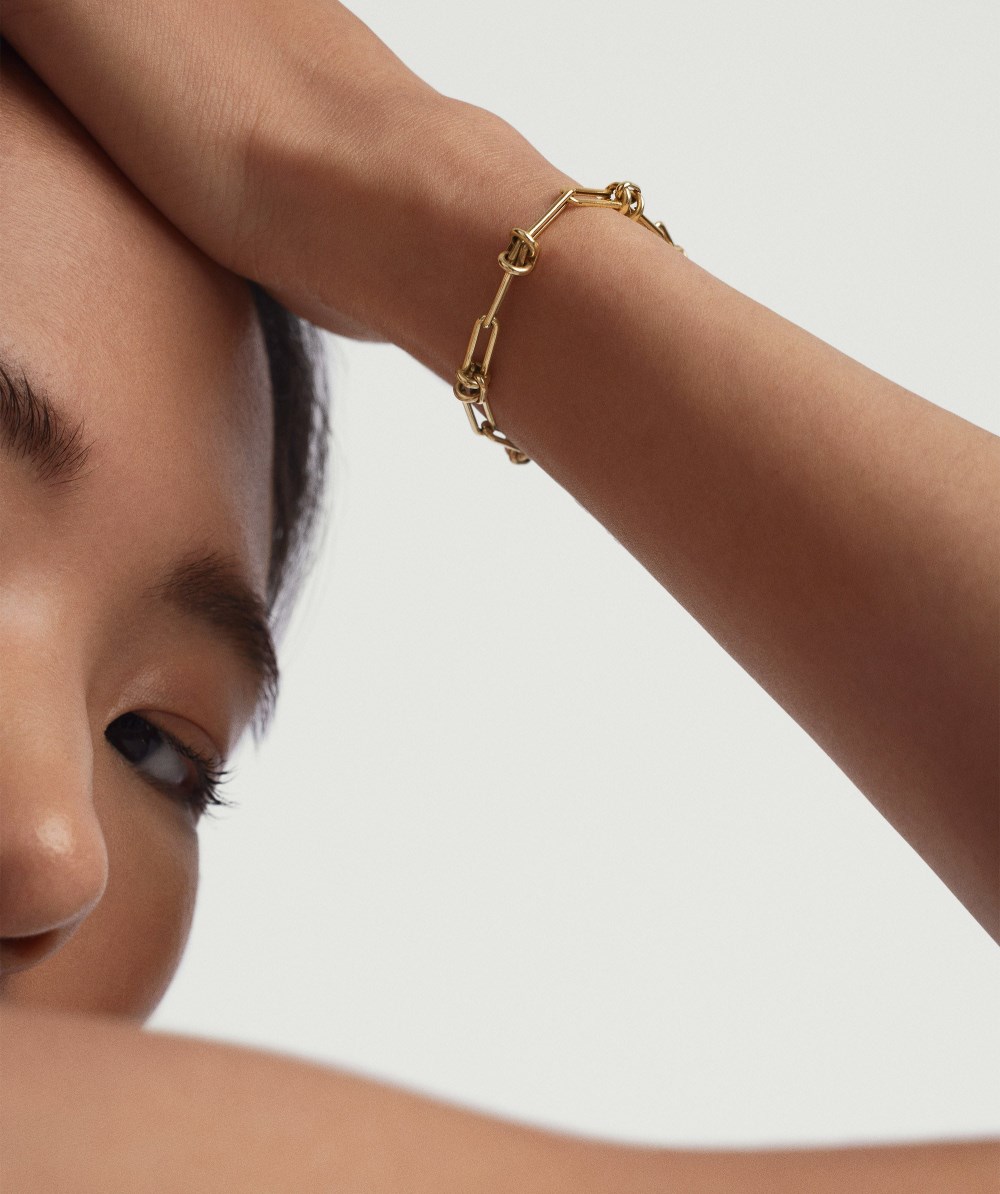 Mejuri Base Chain Bracelet - 14k Yellow Gold Canada Store