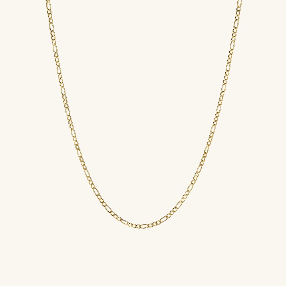 Mejuri Figaro Chain Necklace - 14k Yellow Gold Canada Store