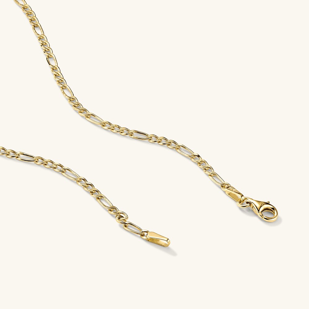 Mejuri Figaro Chain Necklace - 14k Yellow Gold Canada Store