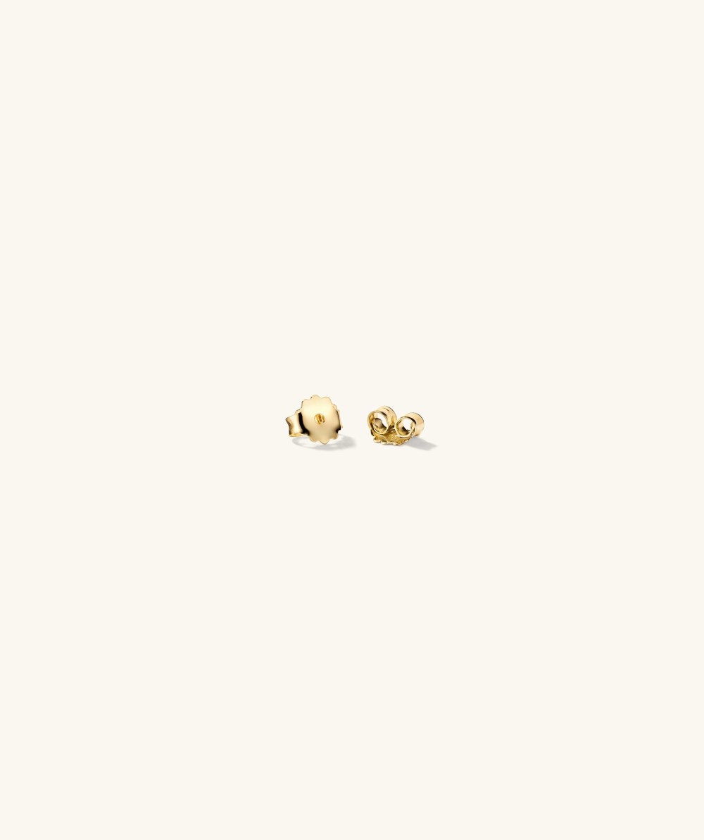 Mejuri Gemstone Mini Studs - 14k Yellow Gold Canada Store