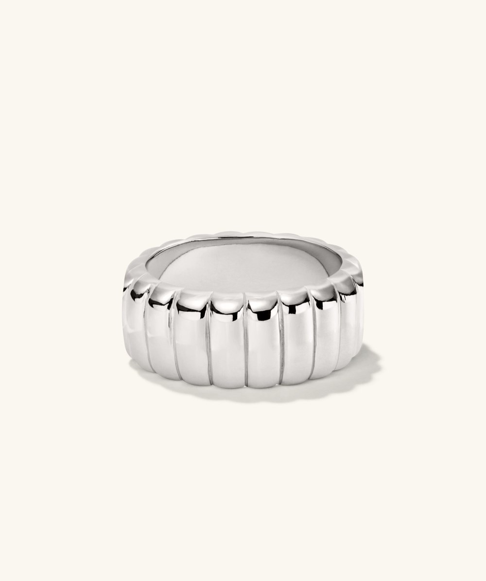 Mejuri Charlotte Bold Ring - Sterling Silver Canada Store