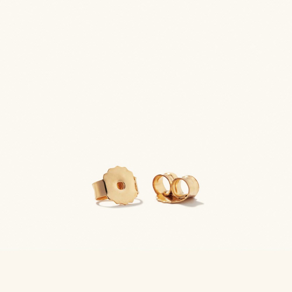 Mejuri Bold Pearl Huggies - Gold Vermeil Canada Store